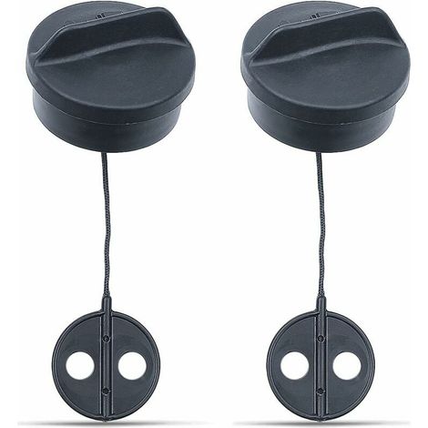 Tappo serbatoio carburante in 2 pezzi per STIHL FS38 FS45 FS55 FS56 FS80 FS81 FS85 FS88 FS120, tappo serbatoio carburante per decespugliatore AUMEL, tappo serbatoio carburante di ricambio, pezzi di ri