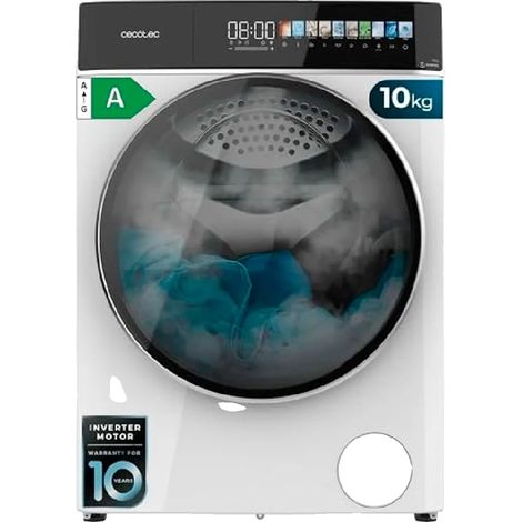 Lavatrice Cecotec Dresscode 10900, 10 kg, bianca, classe A (1/5)