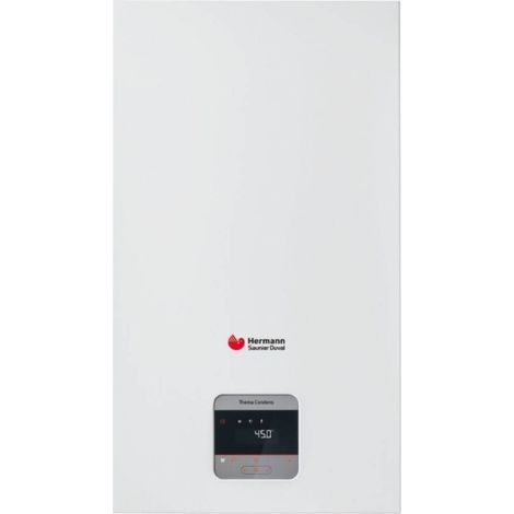 Hermann Saunier Duval Chaudière à Condensation Thema Condens 30 kW Méthane/GPL avec Kit Fumée Inclus ADAPTATEUR DE DÉDOUBLEMENT