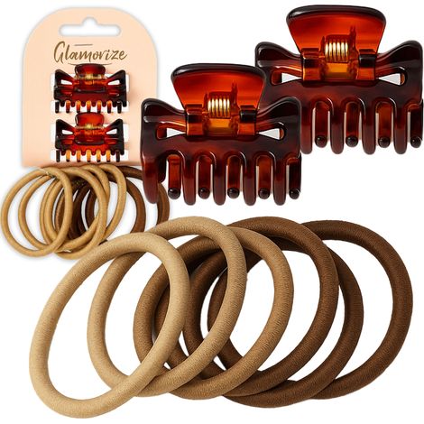 BC Elastici per capelli Fermagli per capelli Accessori da donna Forcine per capelli Set di elastici per capelli (1/4)