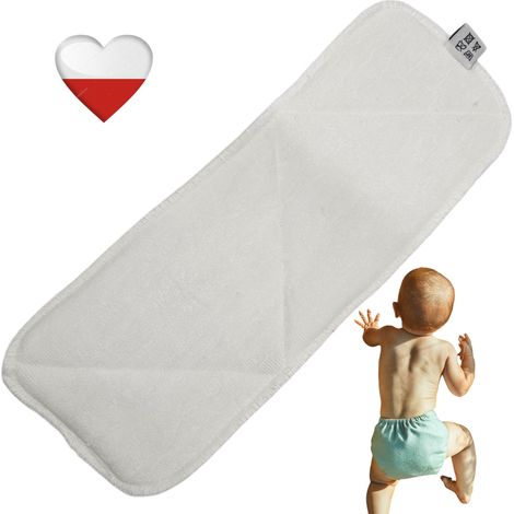 Inserto assorbente in bambù L 13x60 Inserti assorbenti per pannolini NappiMe (1/5)