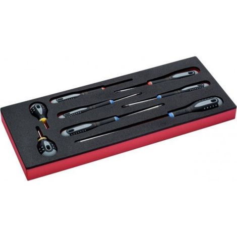 Tournevis Bahco fit&go 1/3 insert mousse résistant UV