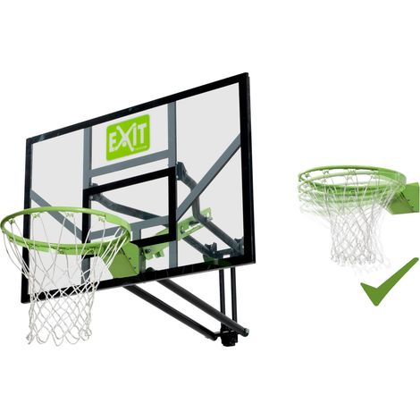 EXIT Galaxy Wall-Mounted Basketball Backboard with Dunk Hoop