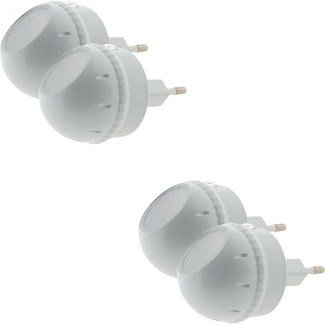 Lot de 4 veilleuses LED orientables à 360° - Otio (1/2)