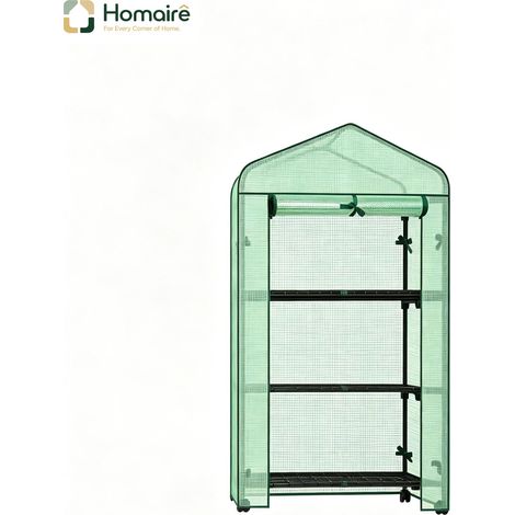 Gewächshaus mit 70 x 50 x 130 cm HOMAIRE (1/5)