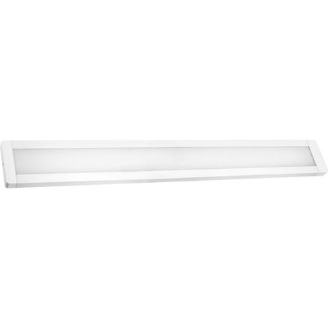 Pantalla LED rectangular (48W 6400K 5600lm) IP20 120x16cm color blanco (1/3)