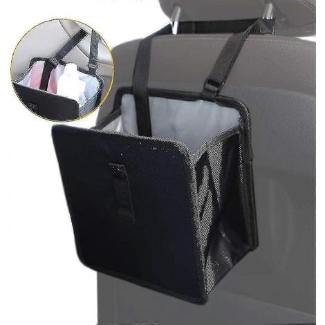 Poubelle de voiture, poubelle étanche, sac anti-fuite pour siège auto pour déchets (1/5)