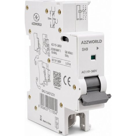 Bobina Di Sgancio A Lancio di Corrente 220V 1 Modulo DIN, Compatibile Con Serie GYM9 GYM9H GYM10 GYR9N GYR10N, Chint NB1 NBH8 NB1L NB310L