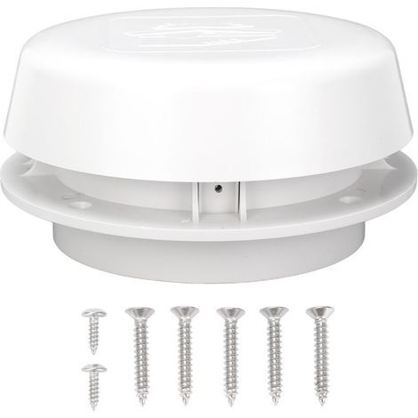Ventilateur de toit Focket pour camping-cars, 155 mm, en matériau ABS antioxydant, ventilateur en forme de champignon, ventilateur hygiénique avec grille. (1/5)