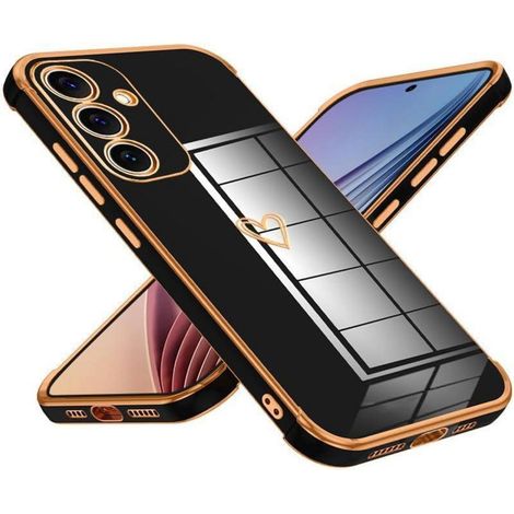 Handyhülle S25 Plus TPU Kameraschutz Samsung galaxy S25 Plus Schwarz (1/5)