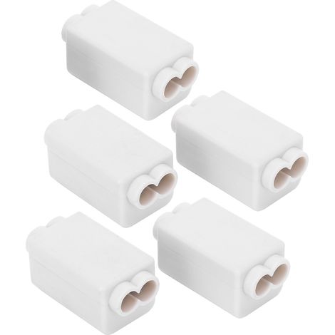 5 Pièces Connecteur de Jonction pour Câblage Électrique, Jonction Parallèle en Cuivre pour Plafonnier, Boîtier de Dérivation ZK-1306 (1/5)