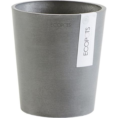 Vaso Per Orchidee Morinda D11 H12.5 Grigio Ecopots (1/2)