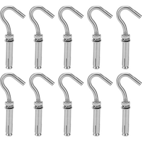 10 tasselli ad espansione M8 in acciaio inox 304 - bulloni ad alte prestazioni per pareti in cemento e mattoni (1/5)