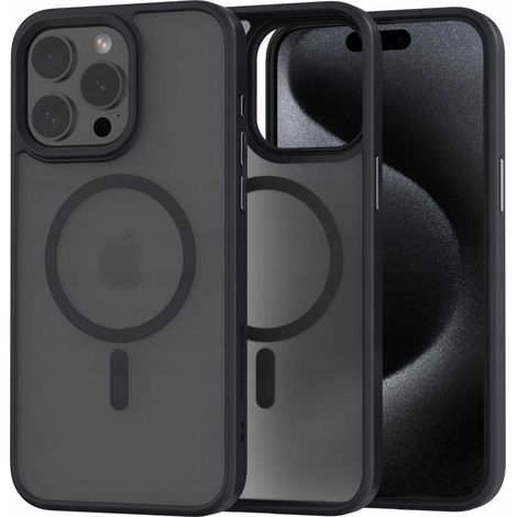 Spacecase Hybrid Mag iPhone 15 Pro Max schwarz (1/5)