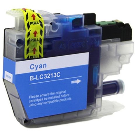 Brother Cartuccia Compatibile LC-3213XL Ciano