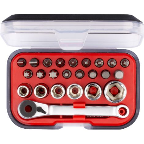Coffret mini-douilles et embouts 25 pièces – Cetaform CB/ST25 (1/5)
