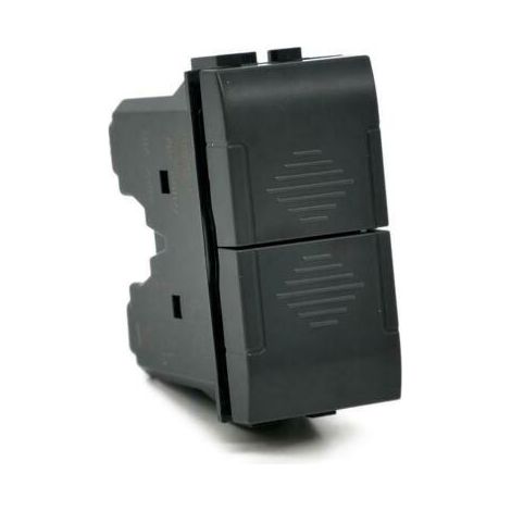 Pulsante Doppio 10A 250V LIVING International L4036 Compatibile