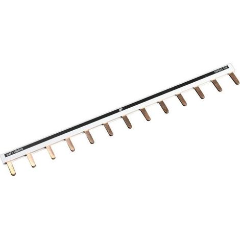 Kamm mit 13 Modulen Schwarz/Weiß Länge 220 mm