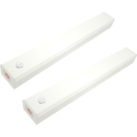 Lot de 2 Éclairage LED, détecteur de mouvement, batterie rechargeable USB, 3 températures de couleur, pour cuisine placard (1/5)