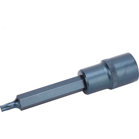 Embout de tournevis Torx carré 1/2 po en acier allié S2 pour clé et outils de quincaillerie 100 mm (1/5)