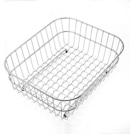 CM 093080XXXXX Cestello per lavello in acciaio inox 400 x 325 mm colore Inox