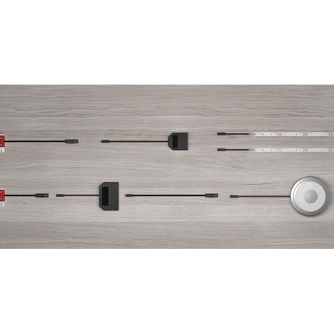 Répartiteur 3 sorties led m1 - Epaisseur : 10 mm - Largeur : 34 mm - HALEMEIER (1/3)