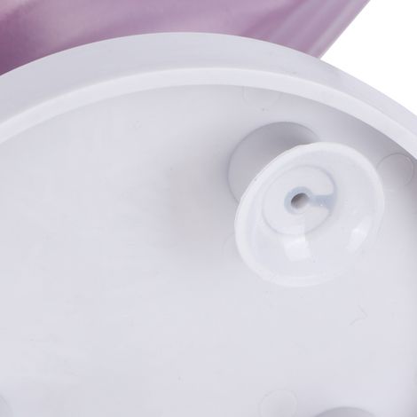 Porte-savon en forme de feuille avec égouttoir, pour douche, salle de bain et cuisine - Violet (1/5)