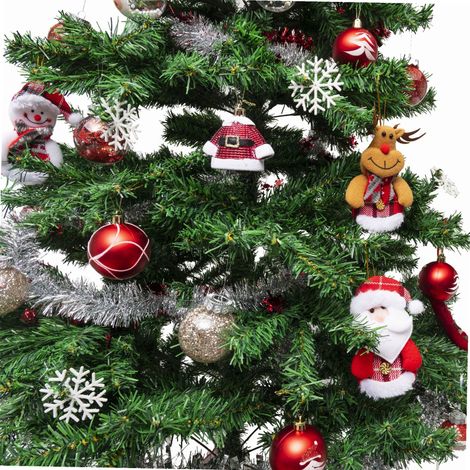 Decoración de árbol roja  70 pcs (1/5)