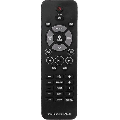 Télécommande de salon pour barre de son OUNDBAR HTL1190B/05 HTL1190B/12 FIDELIO XS1 XS1/12 HTL 7140B/12 (1/5)