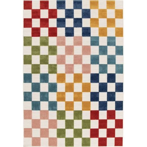 Tapis intérieur et extérieur à motif géométrique - 160x230cm - Addo (1/5)