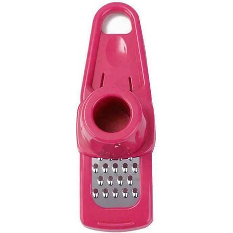 Broyeur d'ail avec dispositif de protection des mains, broyeur d'ail manuel pour la maison, accessoire de cuisine rouge (1/5)