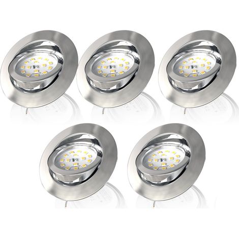 LED Einbauleuchte / Einbaustrahler - Pegasus [5 Stück] v2