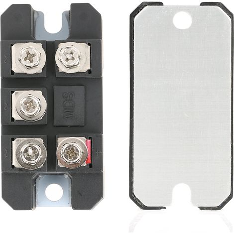 1pc Pont de Diodes Triphasé MDS100A 100A 1600V Haute Puissance Noir