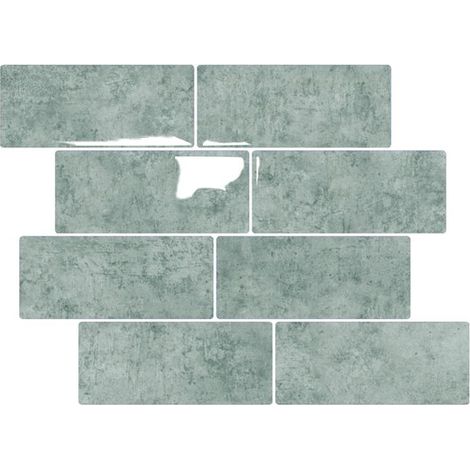 Fliesenaufkleber für Küche und Bad Selbstklebende Wandaufkleber Rutschfeste Fliesenaufkleber 3D Selbstklebend zum Abziehen und Aufkleben PVC Bode (1/5)