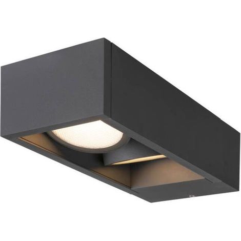 Applique extérieure ESKINA FRAME double gris LED 27W 3000/4000K int - SLV - 1004748