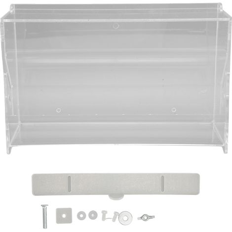 Mangeoire automatique pour poules, en acrylique transparent, pour cage à oiseaux et petits animaux. Accessoires d'alimentation pour petits animaux. (1/5)