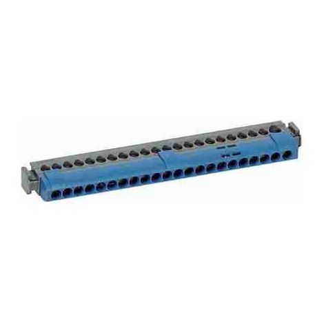 BTIFMM22N Bornier neutre 22 pôles pour tableaux électriques