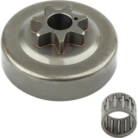 Für das 7-Zahn-Kupplungsritzel 3/8" mit Trommel und Lager für Stihl 041 AV, 041 FB, 030, 031, 032.