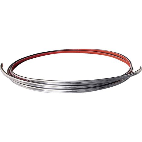 Eufab 30182 Baguettes pour voiture chrome (L x l) 2.45 m x 21 mm (1/5)