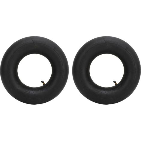 2 pièces 13x5.00-6 Tubes de Pneu en Caoutchouc Robustes de Remplacement pour Razor Dirt Quad Tondeuses à Gazon ATV Diable Go Kart TR87 Tige de Valve Courbée (1/5)