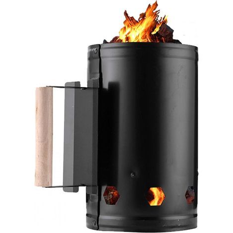 Allume-feu au charbon de bois pour barbecue, briquette, allume-feu pour barbecue en plein air, accessoires de boîte de charbon (1/5)