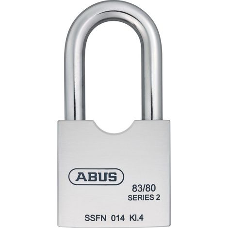 Cadenas très haute sécurité abus 83/80HB80 version haute anse (1/2)