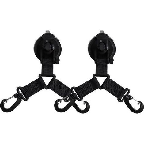 Lntyq Ventouses Pour Camping Ventouse Ancre à Ventouse Accessoires Crochet De Fixation De Ventouse Auvent Pour Voiture, Ventouse, Fixation à Ventouse Puissante, Pour Camping, Maison, Atelier, Auvent 2 (1/5)