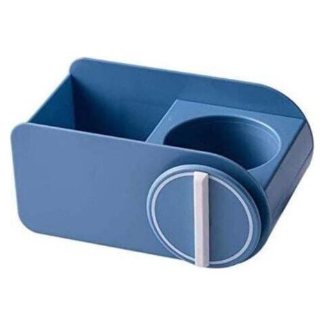 Boîte de rangement pour sèche-cheveux, support pour sèche-cheveux, perforation gratuite, toilettes, salle de bain, cintre pour sèche-cheveux
