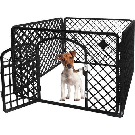 Tierlaufstall - kafig 90x90x60cm (1/5)