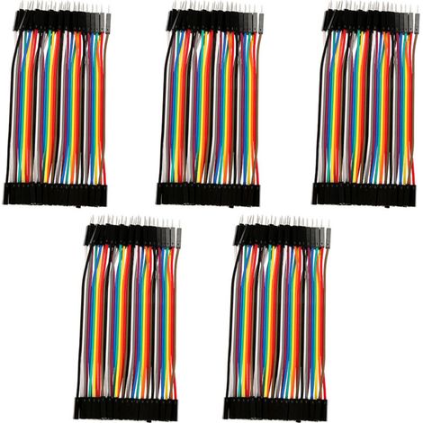 Generic Fils de Cavalier, Jeu de Fils de Cavalier de 5 Pièces, Réparation de Circuit pour un Test de Circuit Rapide (1/5)