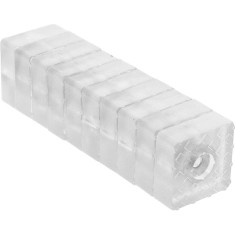 Lot de 10 protège-pieds chaise antidérapants en silicone et fer, (1/5)