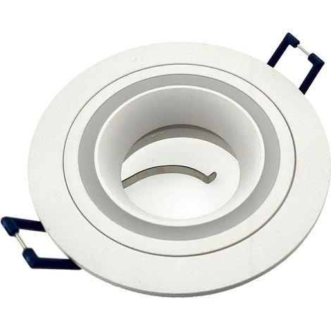 Foco de techo redondo Trubus blanco GU10 ID-1003 Idealed (1/2)