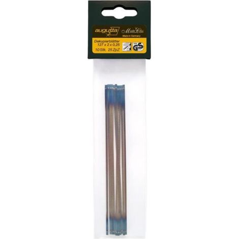 Augusta 0735 Lames pour scie à découper 127 x 2 x 0,25 AMA - 0735 127x2x0,25 AMA
