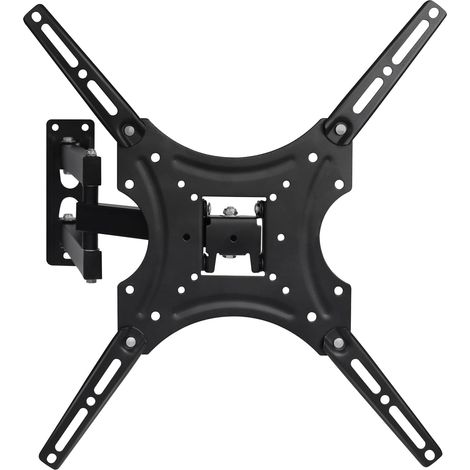 Support TV mural articulé pour écrans TV de 32 à 55 pouces, support TV mural inclinable pour téléviseurs jusqu'à 22 kg, VESA max 400 x 400 mm (1/5)